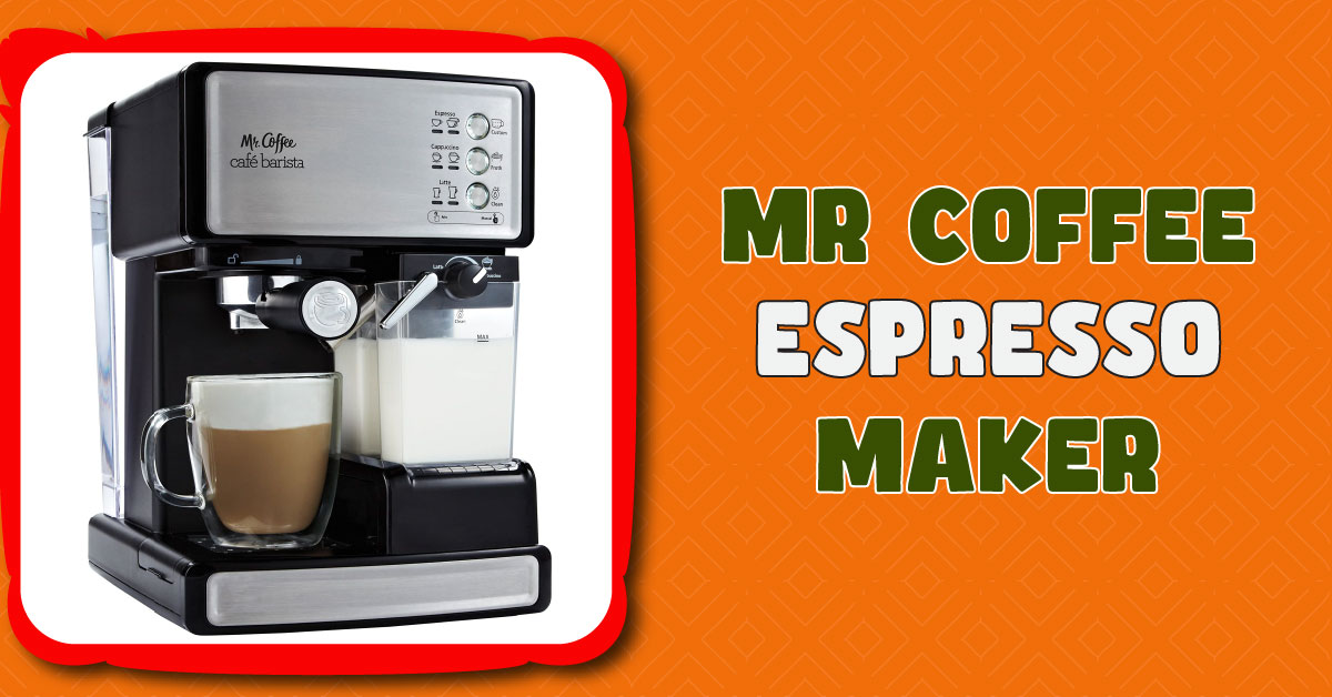 Mr Coffee Espresso Maker