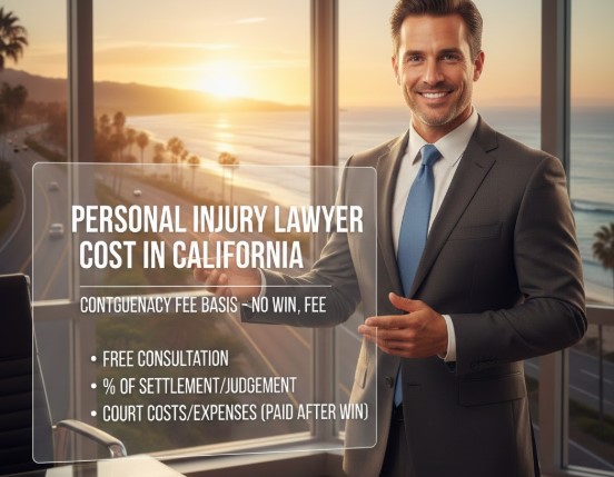 Personal Injury Lawyer Cost in California