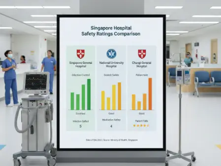 Singapore Hospital Safety Ratings Comparison